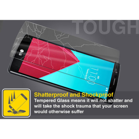 Protection d'écran LG G4 Olixar en Verre Trempé
