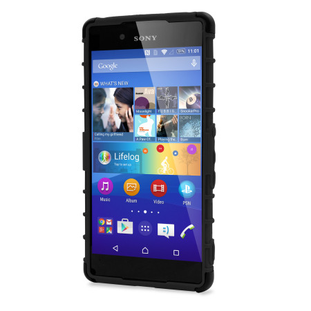 ArmourDillo Sony Xperia Z3+ Protective Case - Black