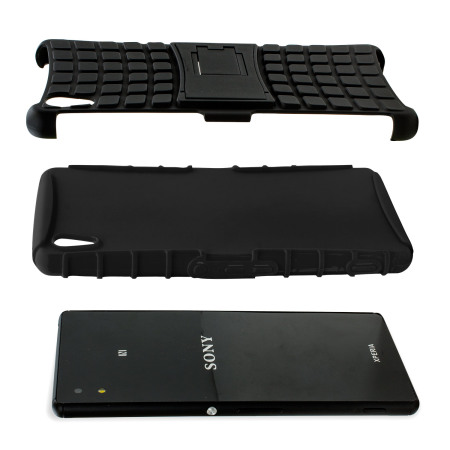 Funda Sony Xperia Z3+ Olixar ArmourDillo - Negra
