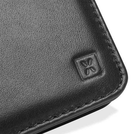 Olixar Premium Genuine Leather LG G4 Suojakotelo - Musta