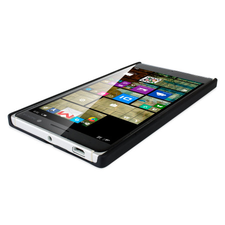 ToughGuard Rubberised Hülle für Nokia Lumia 830 in Schwarz