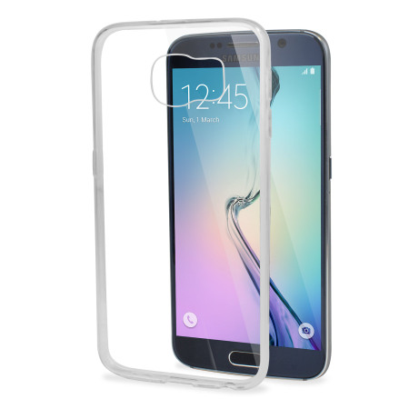 Olixar FlexiShield Case Ultra-Thin Galaxy S6 Hülle 100% Klar