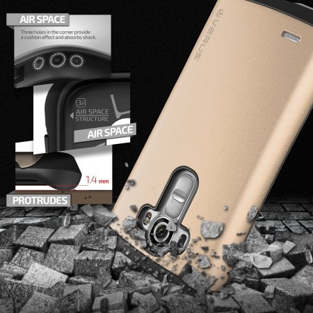 Coque LG G4 Verus Hard Drop - Or Glossy