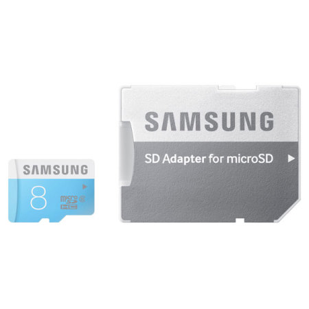 Carte Mémoire Micro SDHC 8Go Samsung avec Adaptateur – Classe 6