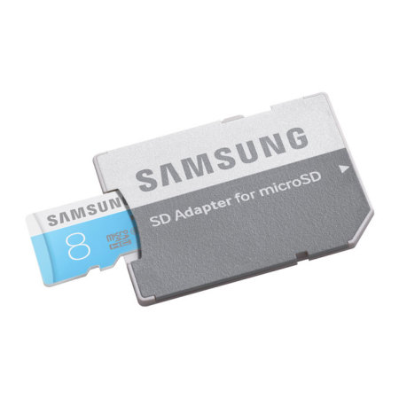 Carte Mémoire Micro SDHC 8Go Samsung avec Adaptateur – Classe 6
