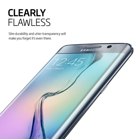 Spigen Full Body Samsung Galaxy S6 Edge Curved Displayschutz Pack