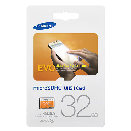 Carte Memoire Micro SD HC 32Go Samsung EVO – Classe 10