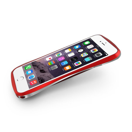 Draco 6 iPhone 6S Plus / 6 Plus Aluminium Bumper - Flare Red