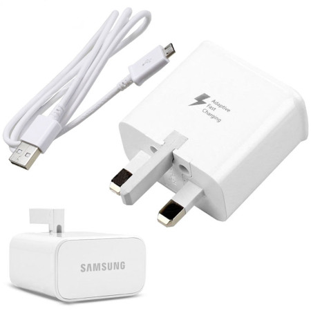 Official Samsung Adaptive Fast Charger - Micro USB - Retail Packed