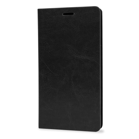 Olixar Leather-Style Sony Xperia C4 Wallet Stand Case - Black