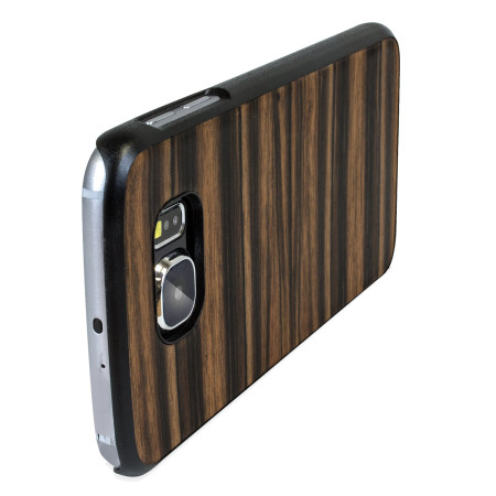 Funda Samsung Galaxy S6 Man&Wood de Madera - Ebony