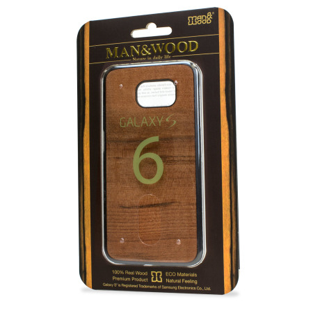 Man&Wood Samsung Galaxy 6 Houten Case - Sai Sai