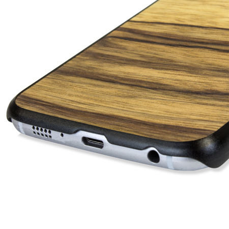Man&Wood Samsung Galaxy S6 Hölzerne Hülle Terra