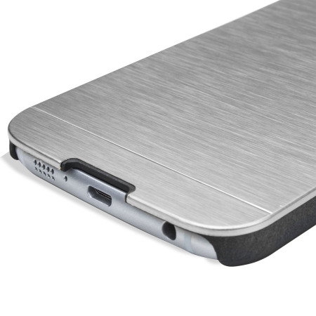 Olixar Aluminium Samsung Galaxy S6 Shell Case - Zilver 
