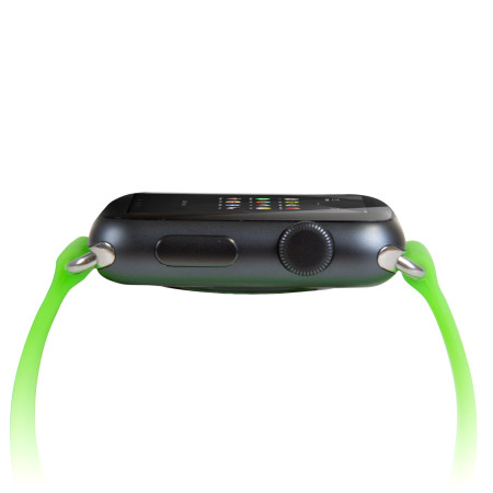 Olixar Silicone Rubber Apple Watch 3 / 2 / 1 Sport Armband (38mm) Grün