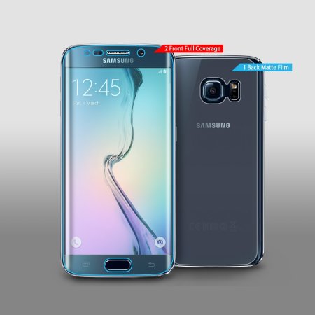Rearth Invisible Defender Samsung Galaxy S6 Edge Displayschutz 2+1