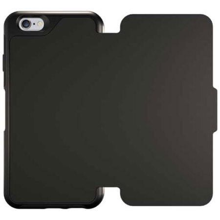 Housse Portefeuille OtterBox Strada Series iPhone 6S / 6 Cuir - Noire