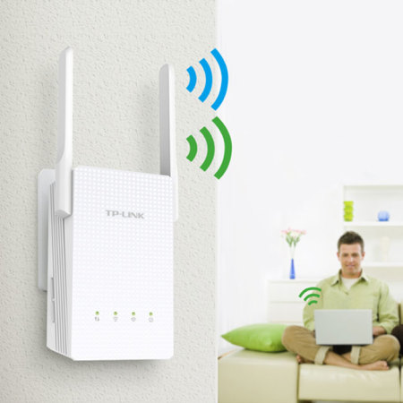 TP-LINK RE210 Dual Band 750Mbps WiFi Range Extender - White