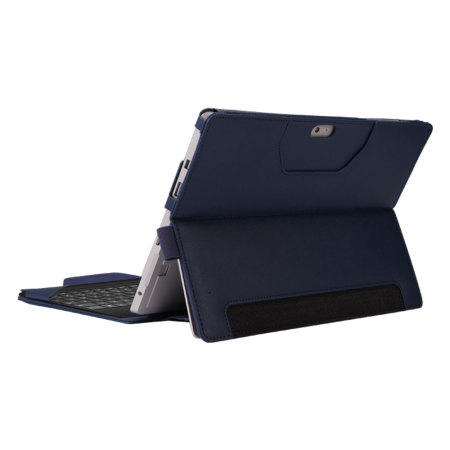 Housse en Simili cuir Microsoft Surface 3  - Bleue