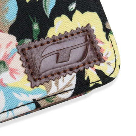 Olixar Floral Fabric Samsung Galaxy S6 Wallet Case - Black