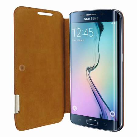 Piel Frama FramaSlim Samsung Galaxy S6 Edge Leather Case - Tan
