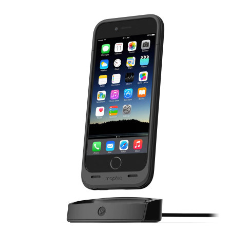 Base carga iPhone 6S Plus / 6 Plus compatible con Mophie Juice - Negra