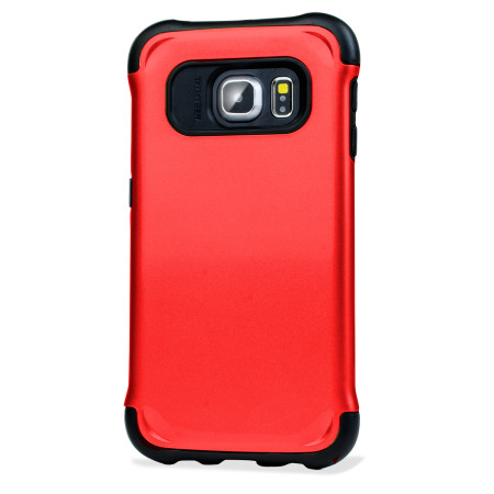 Olixar ArmourLite Samsung Galaxy S6 Edge Hülle in Rot