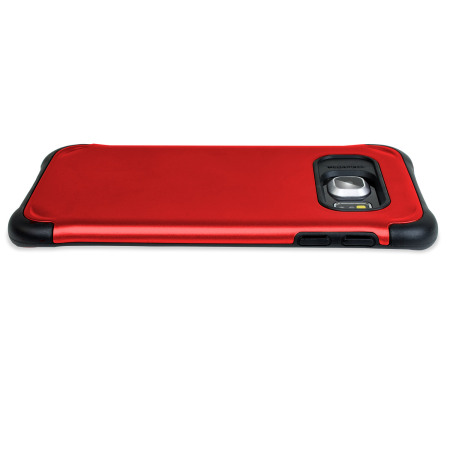 Olixar ArmourLite Samsung Galaxy S6 Edge Skal - Röd