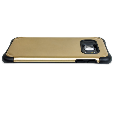 Olixar ArmourLite Samsung Galaxy S6 Edge Case - Gold