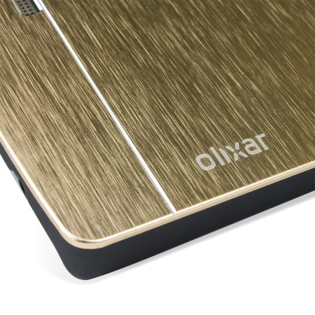 gold aluminium case