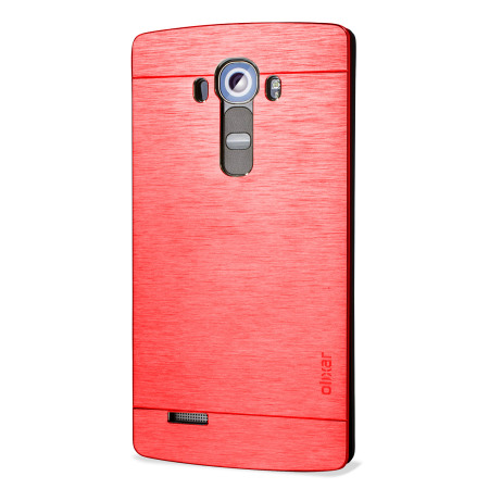 Olixar Aluminium LG G4 Shell Case - Red