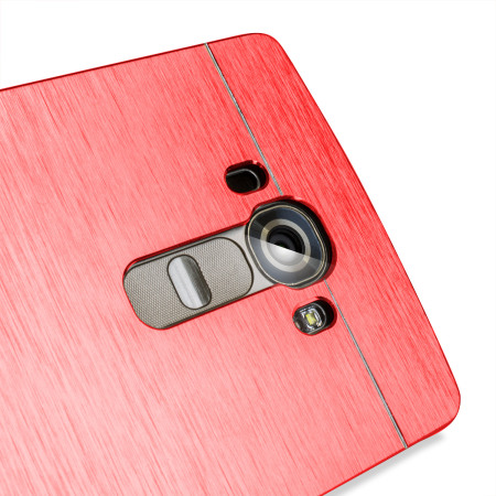 Olixar Aluminium LG G4 Shell Skal - Röd