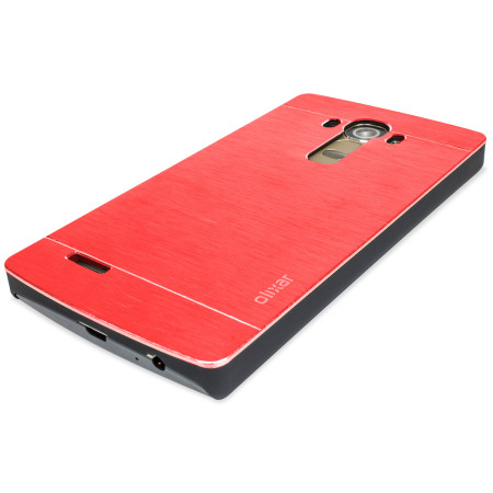 Olixar Aluminium LG G4 Shell Case - Rood
