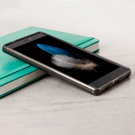 FlexiShield Huawei P8 Case - Smoke Black