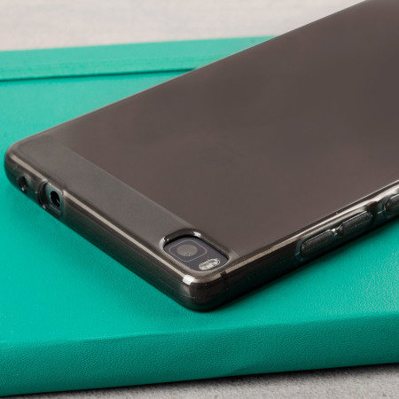 FlexiShield voor Huawei P8 Case - Rook zwart