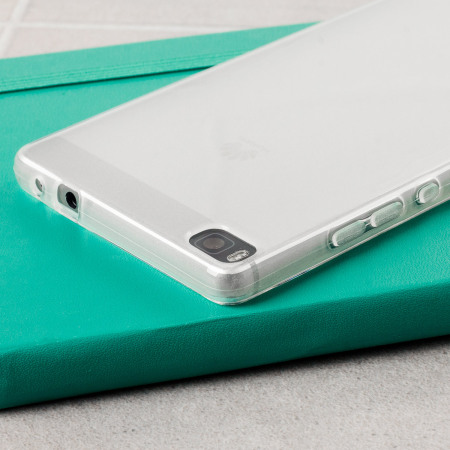 FlexiShield Huawei P8 Case - Frost White