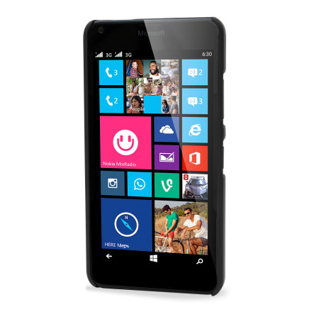 ToughGuard Microsoft Lumia 640 Rubberised Case - Black