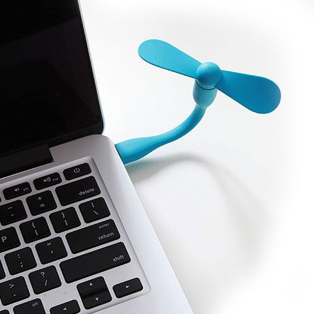undersøgelse Altid Begrænsninger Mi High Wind Flexible USB Fan - Blue