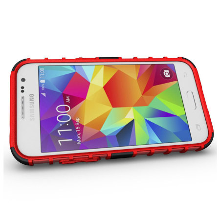 Funda Samsung Galaxy Core Prime Olixar ArmourDillo - Roja