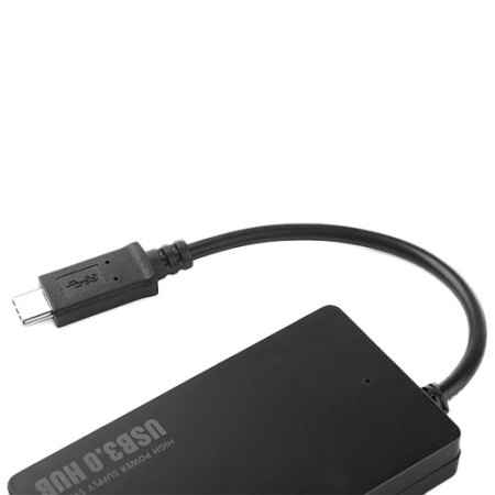 Adaptador USB-C con 4 puertos USB 3.0