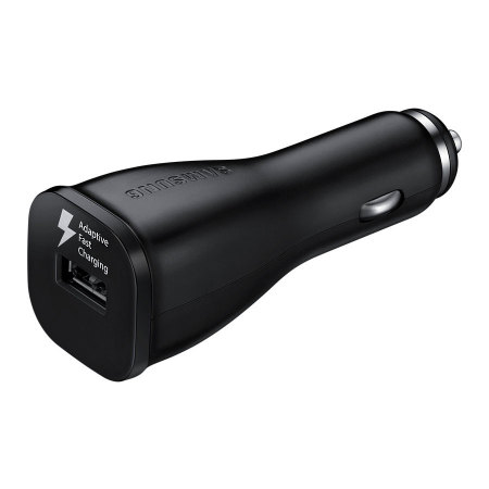 Official Samsung Adaptive Fast Car Charger - Black