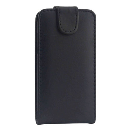Olixar Leather-Style Samsung Galaxy Core Prime Flip Case - Black