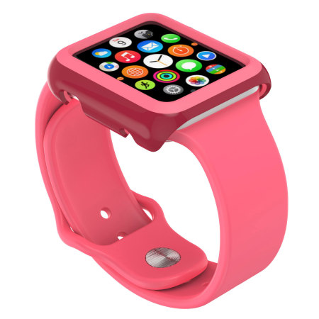 Speck CandyShell Fit Apple Watch Case 38mm Red Pink