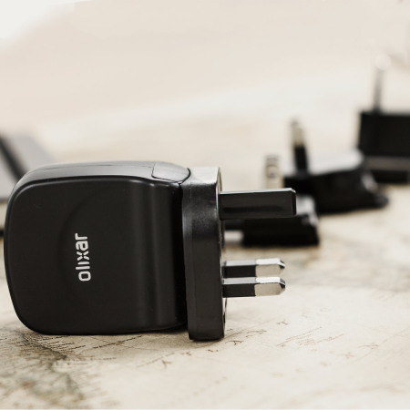 Olixar Ultimate Mains 3A Universal Fast Charger & Travel Adapters