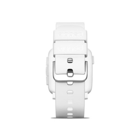 Pebble Time Smartwatch for iOS and Android Devices - White
