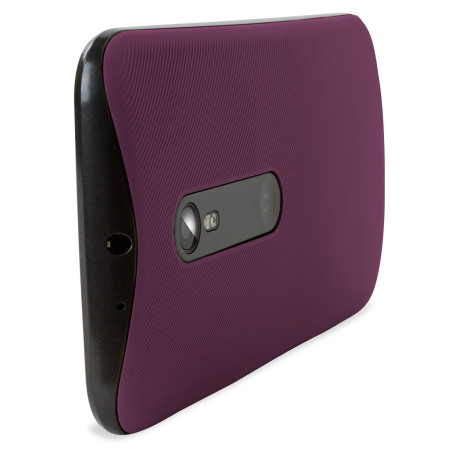 Official Moto G 3rd Shell Replacement Back Cover - Wine
