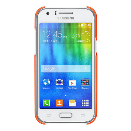 Official Samsung Galaxy J1 2015 Protective Cover Case - Orange