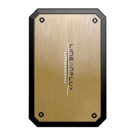 Batterie externe Linearflux LithiumCard Pro Micro USB - Or
