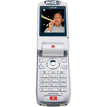 vodafone sharp flip phone