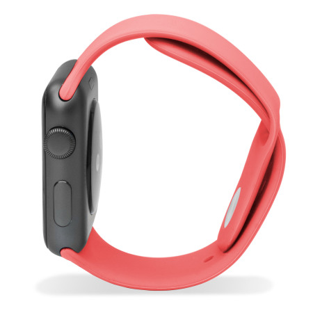 Olixar 3-in-1 Silicone Sports Apple Watch 2 / 1 Strap 38mm - Light Red